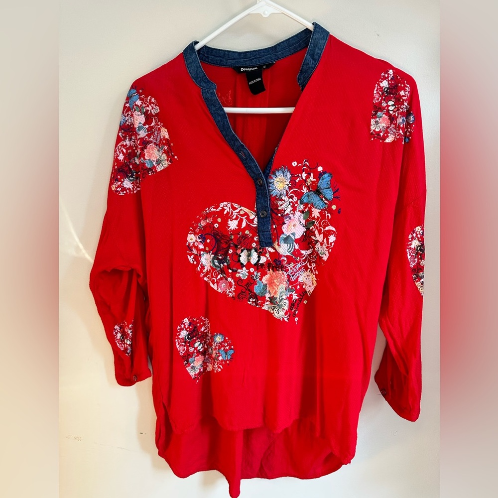 Desigual. Vintage, long sleeve shirt by Desigual